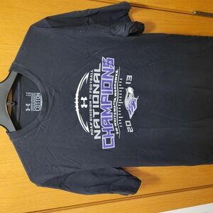 Under Armour UW-Whitewater 2013 National Championship Shirt Worn Once